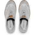 thumbnail image 3 of Men's KnitFlex Breeze Mesh Sneakers Oxfords Lace-Up Lightweight Casual Walking Shoes, 3 of 10
