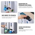 thumbnail image 5 of IBASETOY  Wall Hanging Garbage Bag Holder, Blue ABS, No Punch Installation, Sturdy Storage, 5 of 6