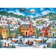 thumbnail image 3 of MasterPieces 1000 Piece Jigsaw Puzzle - Christmas Eve Fly By, 3 of 6
