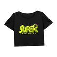 thumbnail image 4 of Top corto suelto para mujer, ropa deportiva de verano, ropa deportiva de moda, cuello redondo suave XL, 4 of 7