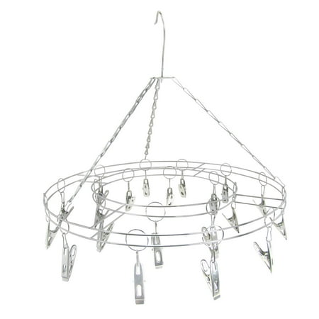 20 Pegs Household Multipurpose Double Ring Shaped Frame Underwear Socks...