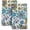 Blue Flower, variant on Cocktails Kitchen Towels and Dishcloths Sets,Bar Dish Towels for Kitchen Drying, Absorbent Dish Cloths, Decorative Tea Towels Bar Towels for Kitchen Home Bar Bartender, Gifts for Cocktails Lovers