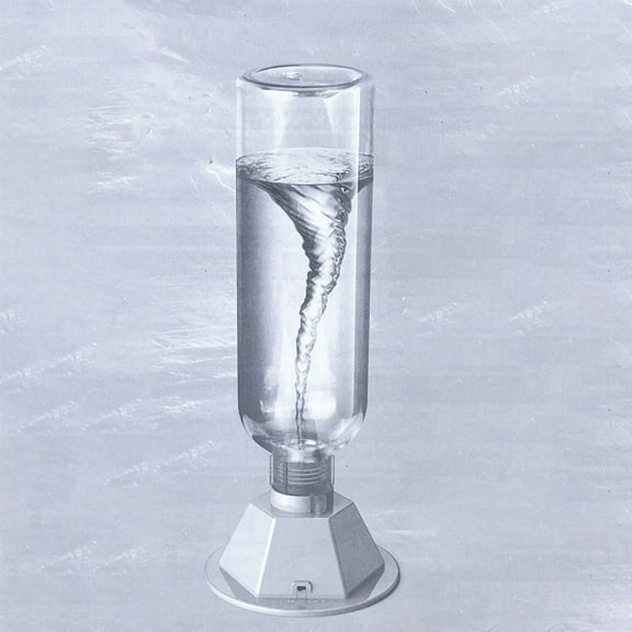 UPOUART 1Set Tornado Kit with Plastic Connectors for Realistic Physics and Weather Experiment