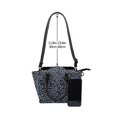 thumbnail image 4 of Lsque Gothic Skull Pattern Leather Rivet Shoulder Bag – Elegant Genuine Leather & Microfiber PU Crossbody with Detachable Adjustable Strap, 4 of 5