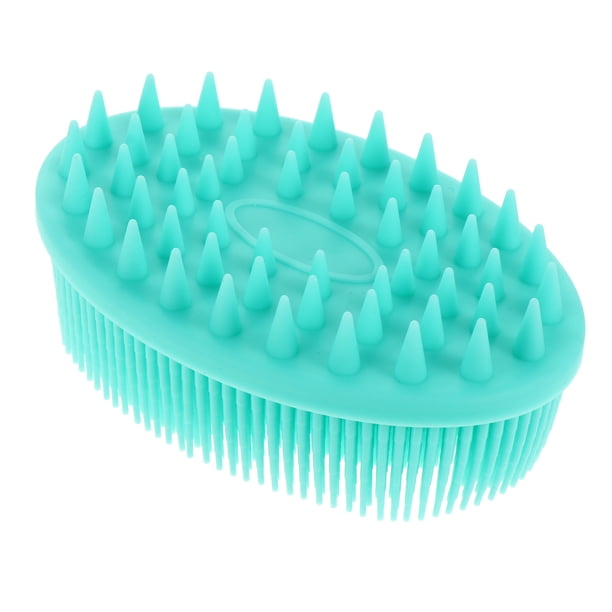 Cepillo de baño para bebé, cepillo de masaje, cepillo de ducha, cepillo de pelo de silicona para niños