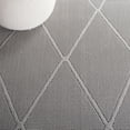 thumbnail image 6 of SAFAVIEH Revive Lorrin Diamond Polyester Area Rug, Grey, 8' x 10', 6 of 8