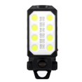 thumbnail image 1 of Luz de trabajo COB LED de carga USB con imán Camping al aire libre luz blanca rojo azul intermitente con cable, 1 of 5