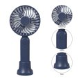 thumbnail image 2 of Ventilador portátil de 3 velocidades, ventilador de escritorio de mano, ventilador eléctrico inalámbrico ultrasilencioso, recargable por USB, 2000mAh para oficina/hogar/dormitorio DQrwqpou Libre de BPA, 2 of 3