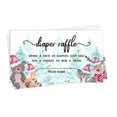 thumbnail image 2 of Inkdotpot 30Baby ShowerDiaper Raffle Ticket Lottery Insert Cards Supplies Games For Baby Shower Party Winter Jungle Theme Bring A Pack Of Diapers To Win Favors Gifts And Prizes, 2 of 5