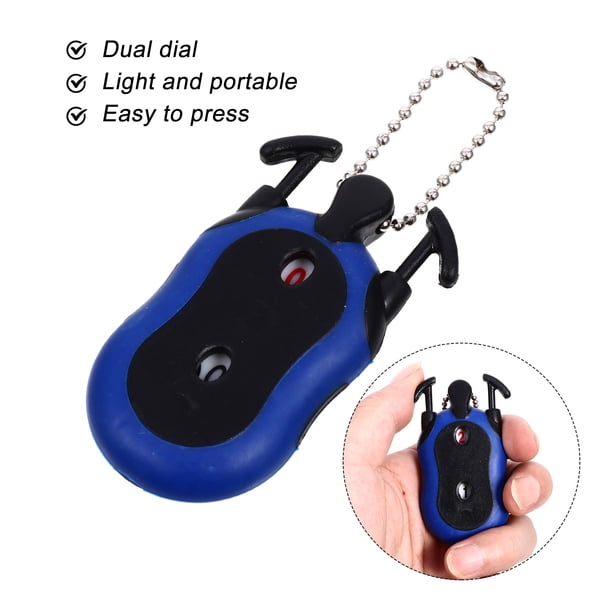 Nestingho De Puntuación Compacto Azul Para Golf Con Etiqueta Para Bolsillo O Bolsa Exterior