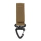thumbnail image 1 of Mosquetones con anilla en D Clip de Clip rotación de 360 ​​grados hebilla colgante para mochila color caqui, 1 of 5