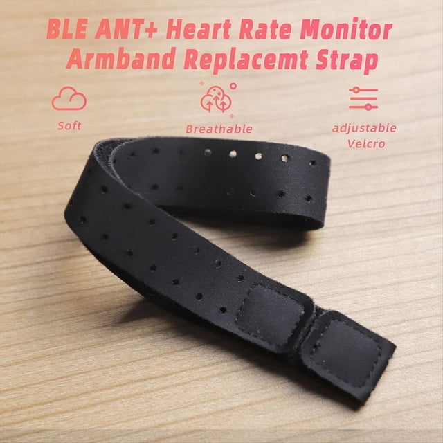 Brazalete con Control de Frecuencia Cardíaca, Correa de Repuesto, Correa de Nailon con Hebilla Elástica, Brazalete con Control de Frecuencia Cardíaca para Correr