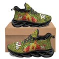 thumbnail image 1 of Zapatos de plataforma de diseñador polinesio haitiano para mujer, zapatillas informales antideslizantes de moda para exteriores, zapatos planos para adolescentes y estudiantes., 1 of 6