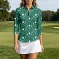 thumbnail image 2 of MuXiKeJi Clothes Lightweight ’S Themed Athletic T‑Shirt for Breathable Performance Tee for Everyday Wear,Golf Polo Shirts for Women Plus Size, 2 of 7