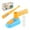 Blue, variant on SPOORYYO Children's Baseball Tee Set - Blue Foot-Stepped Sports Toy for Indoor & Outdoor Play, Develops Coordination and Batting Skills, Durable and Fun for Kids