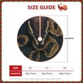 thumbnail image 2 of Sikiie Ball Phyton Snake Christmas Tree Skirt, Christmas Tree Decorations, Christmas Decor, Tree Mat Decoration(30-48IN)-48", 2 of 6