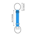 thumbnail image 3 of Adjustable Luggage Straps – Elastic Bungee Connector for Suitcase, 25.2" x 2.4", Travel Essential, Blue, 3 of 5