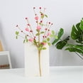 thumbnail image 4 of Artificial Flowers,24pcs Love Flower Branches Festival Heart Shaped Star Berry Cutting Simulation Red Home Decoration Flower Arrangement Jewelry, 4 of 4