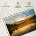 thumbnail image 6 of Elephant Stock Lake Matheson Sunset View Wall Art - Horizontal Canvas Wall Art - Living Room Wall Decor - Nature Canvas - Blue And Black Decor - 12" x 8", 6 of 8