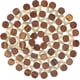 thumbnail image 1 of Almohadillas para cazuela redondas de bambú resistentes al calor y antiescaldaduras para mesa de comedor (4 unidades), 1 of 5