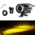 thumbnail image 4 of Faro Universal para motocicleta, aleación de aluminio, 360  degree, giratorio, IPX-8, luz auxiliar impermeable, luz de distancia, apto para coche eléctrico , Doble luz de color Doble Luz Blanca DYNWAVEMX  faro de motocicleta, 4 of 8