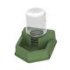 thumbnail image 4 of Comedero para reptiles, dispensador de agua, suministros para mascotas, reutilizable, portátil y creativo. Verde, 4 of 9