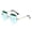 Mint Green, variant on AJGRHE Strawberry Shape Sunglasses Retro Trendy Fun Sunglasses for Women Men Christmas Decorations Party Favor Red