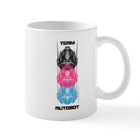 CafePress - Team Autobot Mugs - 11 oz Ceramic Mug - Novelty Coffee Tea Cup