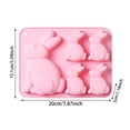 thumbnail image 3 of zhangmingg Silicone Cake 6 Inch Chocolate Candy Baking Pan for Holiday Desserts, 3 of 6