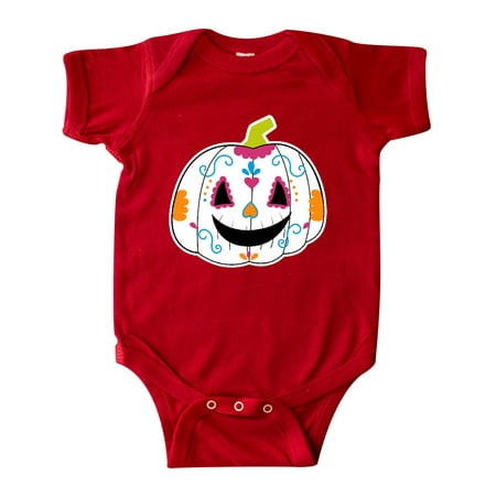 

Inktastic Day Of The Dead Pumpkin Gift Baby Boy or Baby Girl Bodysuit
