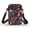 Mushroom and Floral, variant on HELLHERO Lightweight Adjustable Shoulder Strap Crossbody Bag, Vintage Polyester for Outdoor Daily Use