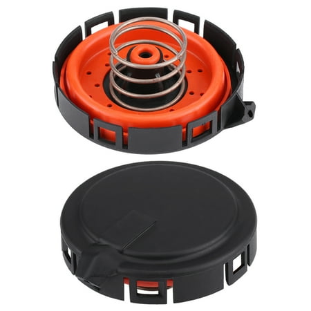 PCV Valve Cover, Red Black PCV Valve Anti Clog 1.2x1.2x3.1in For Car