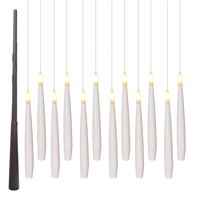 Juego de velas LED flotantes Lamp CANDLE CHOICE, 12 unidades, blancas
