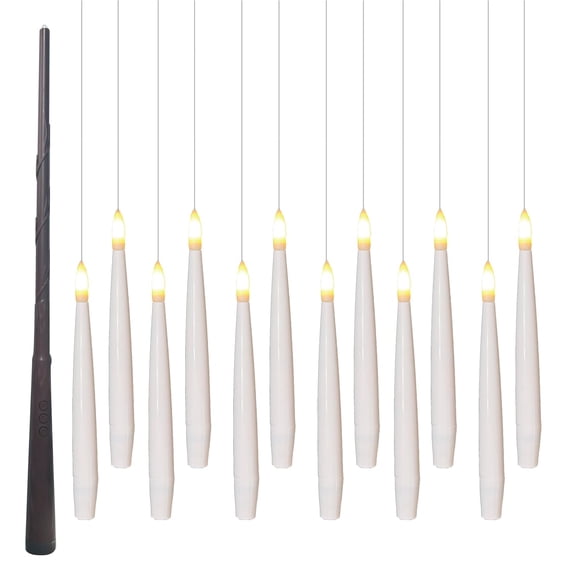 Juego de velas LED flotantes Lamp CANDLE CHOICE, 12 unidades, blancas