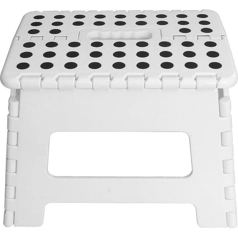 Lightweight Foldable Step Stool - Holds Up to 300lbs by Utopia