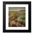 thumbnail image 2 of Jacek Malczewski 20x22 Black Modern Framed Museum Art Print Titled - Spring Landscape from the Countryside (1903 - 1907), 2 of 5