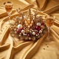 thumbnail image 6 of PoyoKee Christmas Tablecloths Rectangular, 60"×84" Flowing Satin Tablecloth, Christmas Decorations for Wedding Banquet Dessert Table Layout, 6 of 6