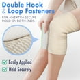 thumbnail image 4 of LotFancy 4 Pack Cotton Elastic Bandage Wrap 4 inches x 15 feet , Cotton Compression Bandages, 4 of 8