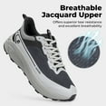 thumbnail image 2 of FitVille Mens Trail Running Shoes Wide Shoes for Men, Breathable Training Sneakers, 2 of 7