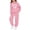 Pink, variant on CPNG Teens Kids Unisex Boys Girls Sweatsuit 2 Piece Set Heart Print Sweatsuits Hoodie Sweatshirts and Sweatpants Set(Green,2-3 Years)