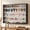 Black White, variant on 5-Tier Display Cabinet, Wall-Mounted Glass Door Cabinet with 4 Adjustable Shelves, Black