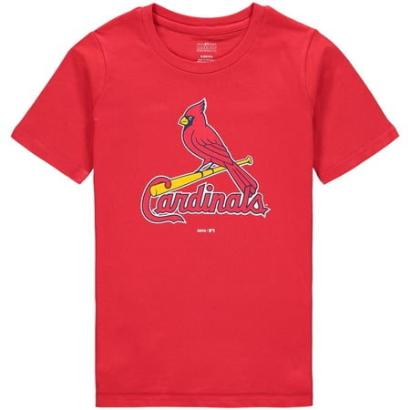 St Louis Cardinals Apparel - St. Louis Cardinals Youth Primary Logo T-Shirt - Red