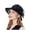 #06-Black, variant on Tea Party Hats Easter Womens Summer Dress Hat Wide Leaf Flower Bridal Shower Hat Sun Hats Beach Hat