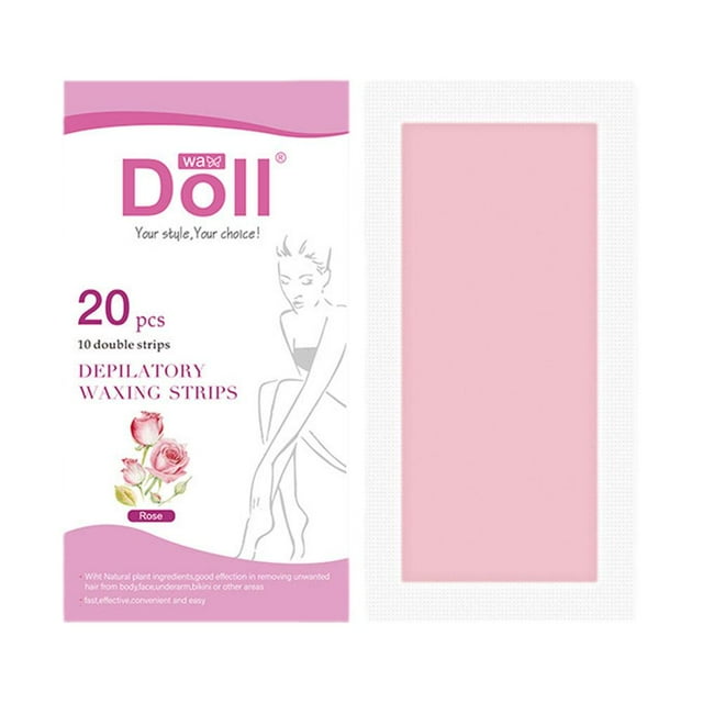 Bandes de Cire Professionnelles Double Face pour Épilation Corps Y4H4