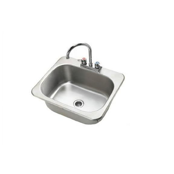 Krowne HS-2017 Drop-In Hand Sink 20-1/4"" x 17""