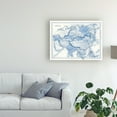 thumbnail image 3 of Trademark Fine Art 'Asia in Shades of Blue' Canvas Art by Vision Studio, 3 of 3