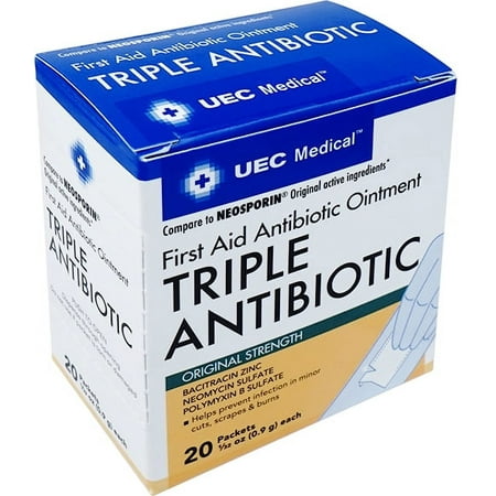 UEC Medical Triple Antibiotic 0.9g 20ct