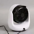 thumbnail image 4 of CSSAD Space Heaters for Home,2-in-1 Heating and Heater Winter Warming Home Small Office Can Swings Head Remote Control Desktop Heater,White, 4 of 9