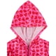 thumbnail image 4 of Abrigo corto para mujer Sunloudy, tops de manga larga con estampado de corazones con cremallera y bolsillos para primavera otoño, rojo, S/M/L Sunloudy  S M L, 4 of 9