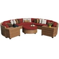 thumbnail image 1 of Tuscan 8 Piece Outdoor Wicker Patio Furniture Set 08b, 1 of 7